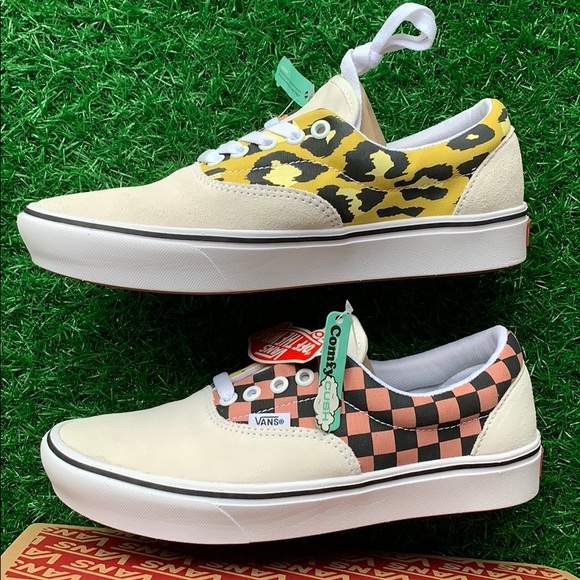 VANS COMFYCUSH ERA MIXED MEDIA WHITE/MULTI WMNS - Picture 13 of 16